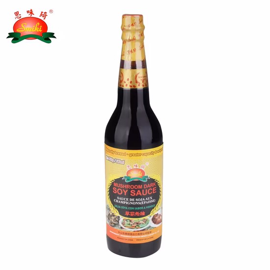 Buena salsa de soja oscura para chow mein/fideos para freír en sartén