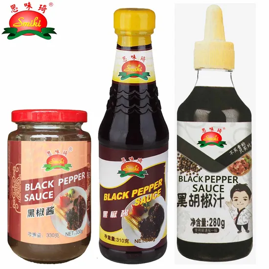 Salsa de frijol negro Amazon con servicio OEM y sin gluten para pescado/tienda de comestibles/exportación/Walmart/supermercado Carrefour