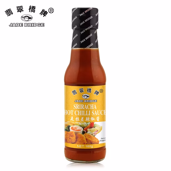 Salsa de chile Suministro Paquete de supermercado Venta al por mayor a granel 445 ml Venta caliente Salsa de chile Sriracha